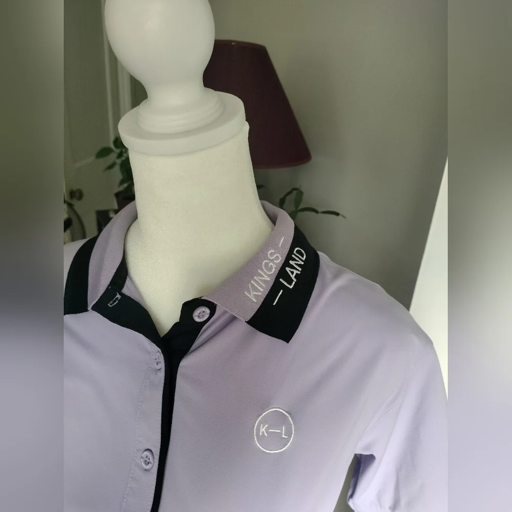 Kingsland Harriet Lavender Ladies Polo Shirt - Picture 2 of 8